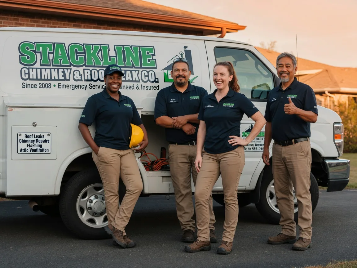 Chimney flashing repair company in Aydlett, NC